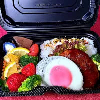 今日のお弁当.｡.:*☆ロコモコ|鬼百合さん