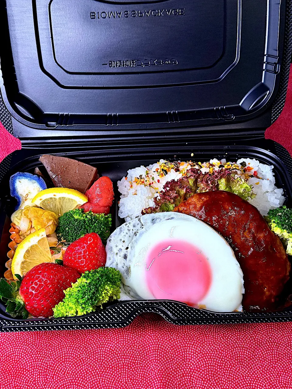 今日のお弁当.｡.:*☆ロコモコ|鬼百合さん