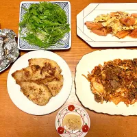 松茸ホイル焼き&キムチ炒め|マイさん