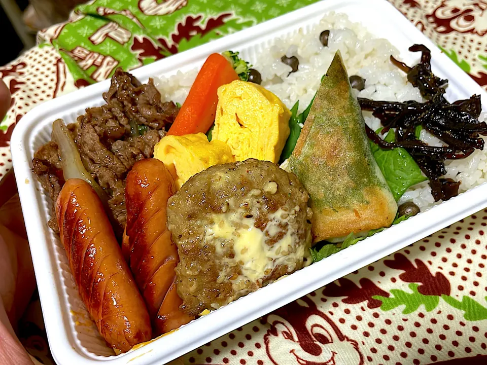 むかごの炊き込みご飯弁当|さゆか617さん