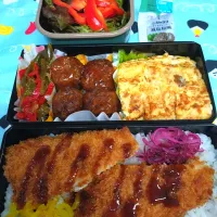 🍀2025/1204(木)アジフライ弁当|ともちんさん