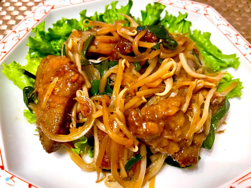 レバニラ炒め🥢|KANAさん