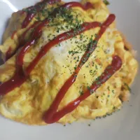 ☆高校生おうちごはん☆テスト期間中なので。オムライス|ｼｮｺﾗさん