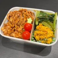 12/3 自分弁当⁂味噌豚丼弁当|ゆさん