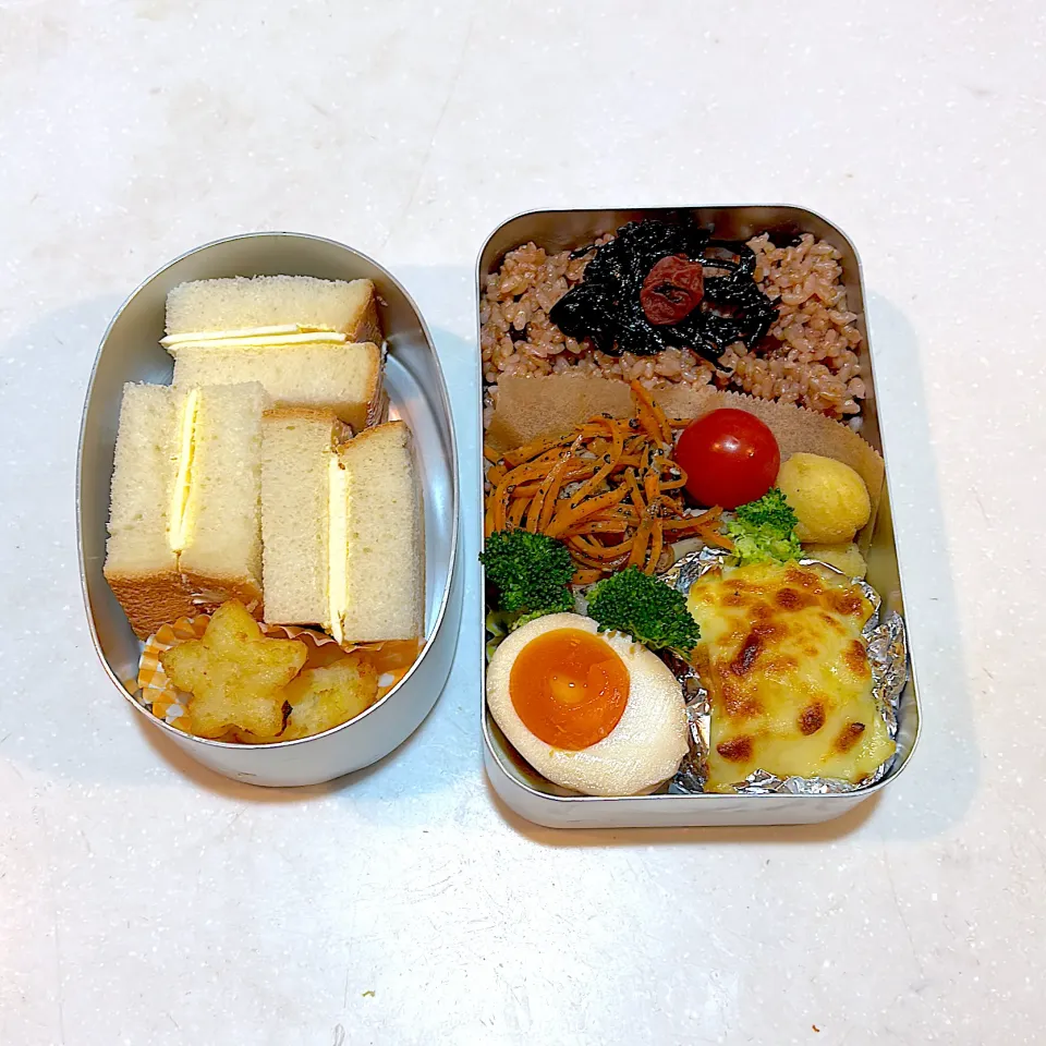 今日のオット弁当と、高３ムスメ弁当。|chi.aさん