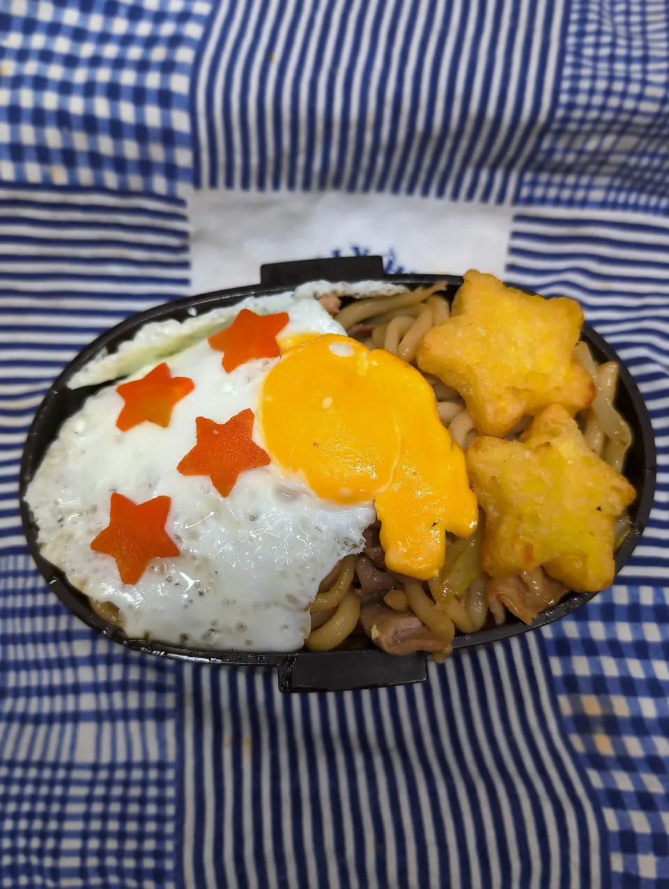 焼きうどん弁当|ハリネズミさん