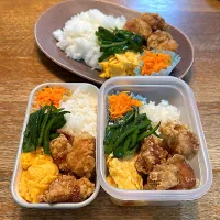 次男氏置き弁、三男氏&高校生弁当|tenoaさん