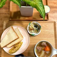 ローゼルさんちの朝ごはん　2025・12・4|ローゼルさん