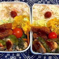 中学and高校男子お弁当🍱|チーズさん