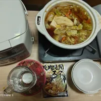 今シーズン最強寒波襲来の昨日は比内鶏スープ使用鍋|Tarou  Masayukiさん