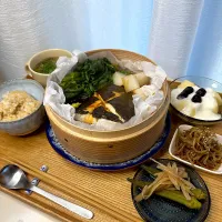 カレイの煮付け（蒸し煮ver.）定食| pontalさん