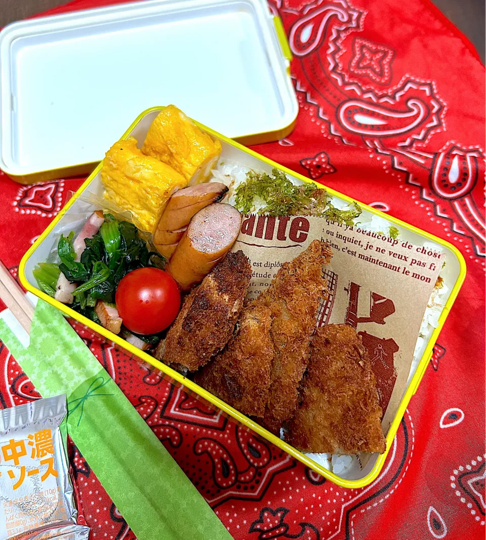 アジフライ弁当|charickさん