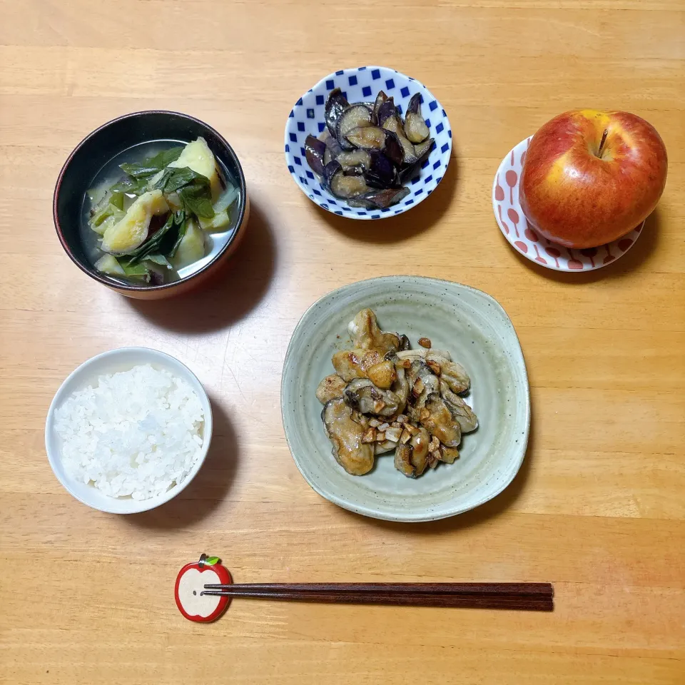 牡蠣のガーリックしょうゆ炒め|ちゃみこさん