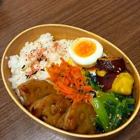 蓮根肉詰め|まあるななさん