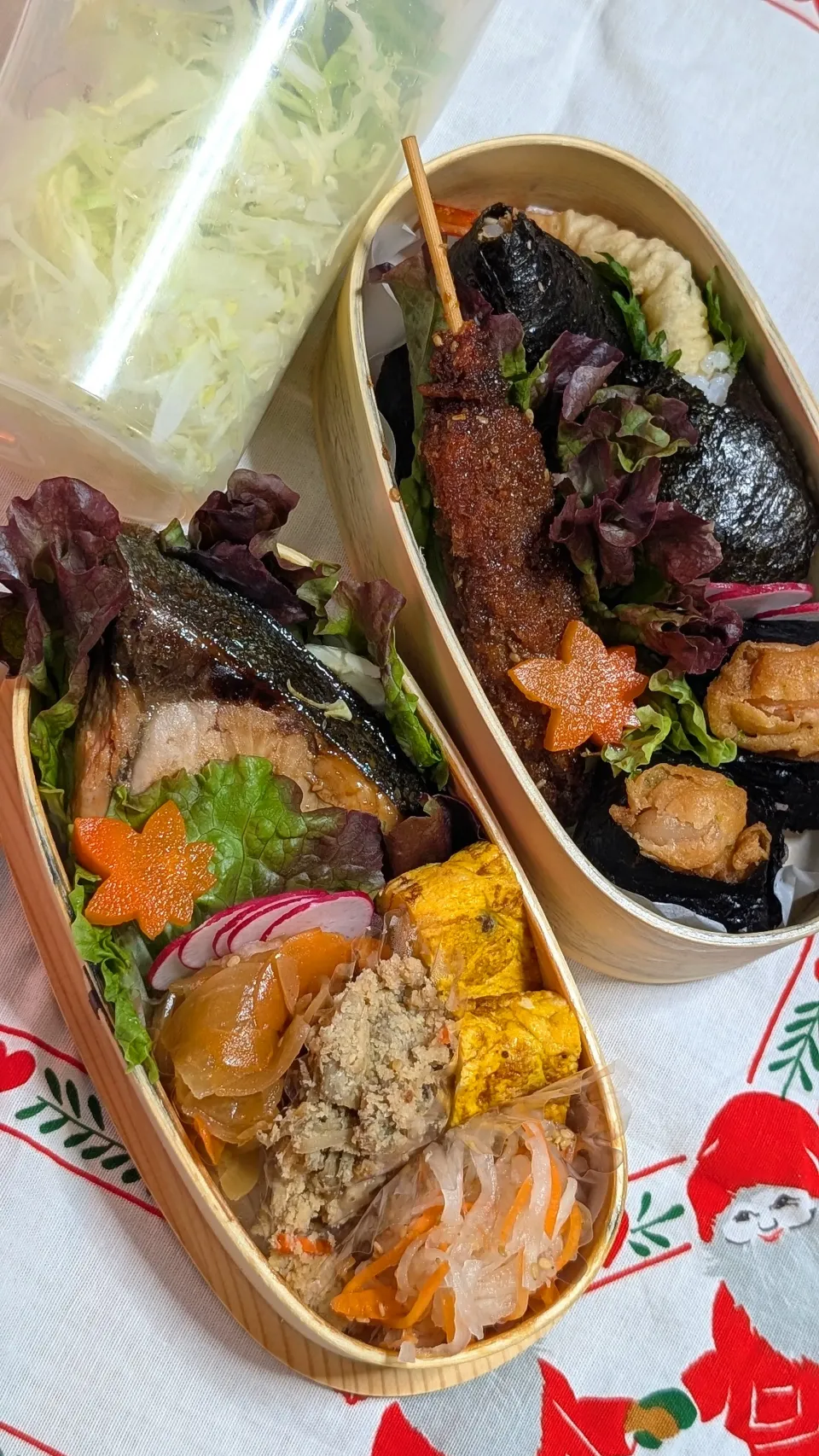 本日のお弁当〜天むす弁当|f.1125beさん