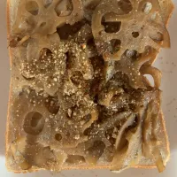 きんぴられんこんトースト|そらまめさん