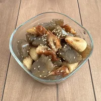 ちくわとこんにゃくの甘辛|桃さん