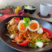 オイスタソース入り☆ナポリタン