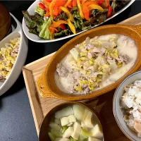 白菜と豚こまのクリーム煮|茶茶茶さん