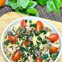 和風クリームパスタ🍝| まめきち。さん