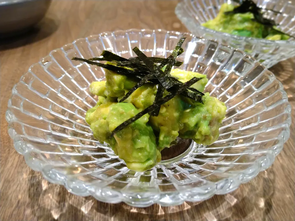 アボカドのわさび醤油和え|古尾谷りかこさん