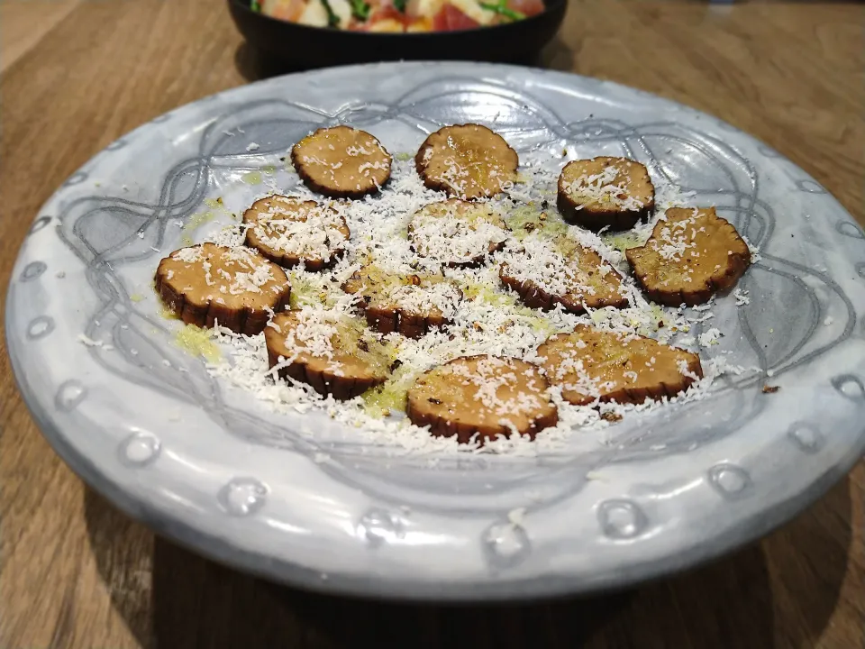 いぶりがっこパルミジャーノ|古尾谷りかこさん