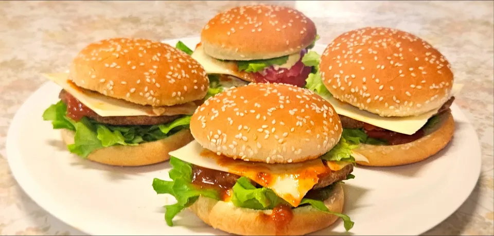 #チーズハンバーガー|金井義則さん