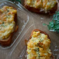 ポテサラチーズパン🧀|みゆき𐤔(◍´͈ ᵕ `͈ ◍)𐤔さん