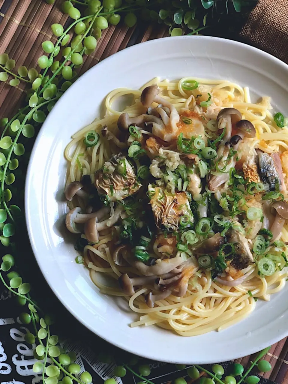 鯖おろしきのこパスタ|MAPITEEさん