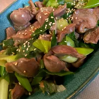 ネギだく砂肝炒め| abekoさん