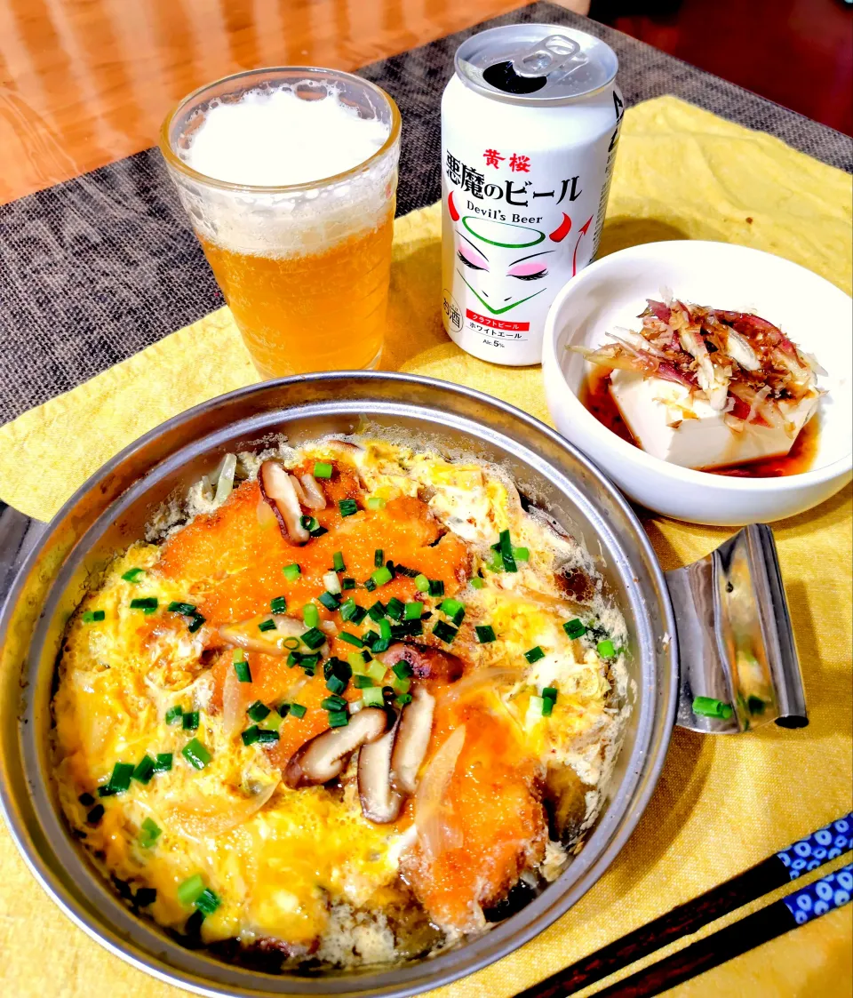 【主菜】うま～い豚カツ煮|シュビラさん