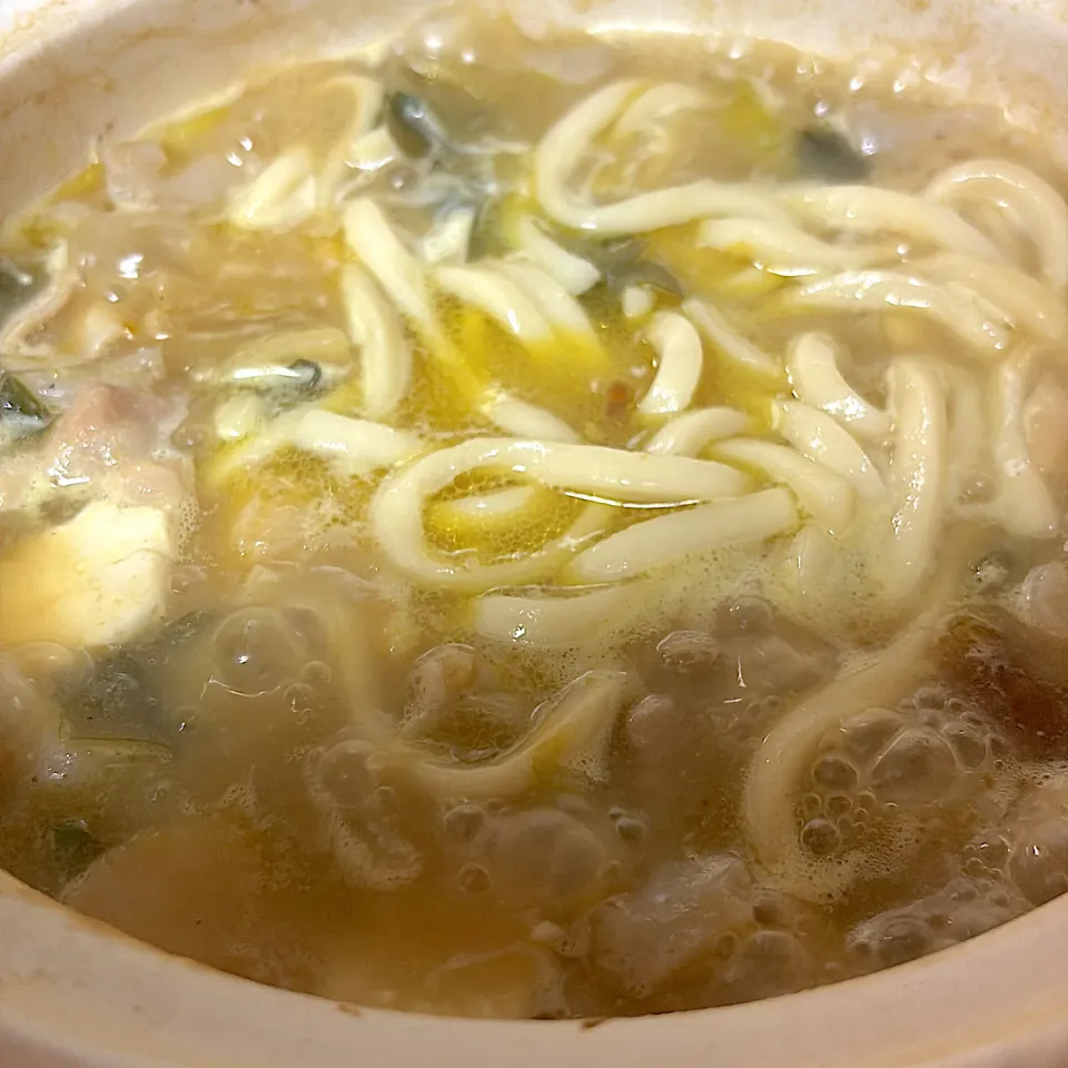 〆はカレーうどん|もえさん