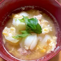 ゆりねの玉子とじ|れもんさん