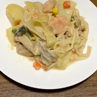 鮭のクリーム煮|黒夜叉さん