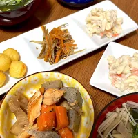 筑前煮＆そばぶしお吸い物|makoさん