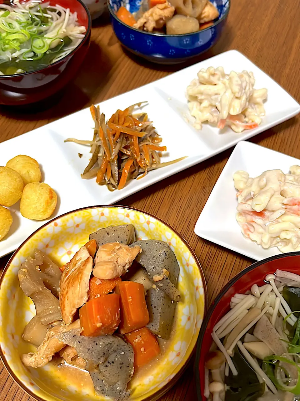 筑前煮＆そばぶしお吸い物|makoさん