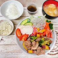 豚肉と野菜の甘辛焼き|chou  chouさん