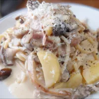 Spaghetti alla Boscaiola|kazaneさん