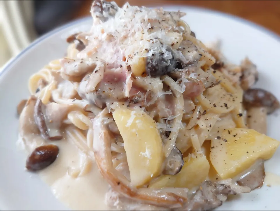 Spaghetti alla Boscaiola|kazaneさん