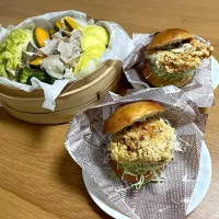 蒸籠蒸しとチキンタツタ|sachi ＊さん