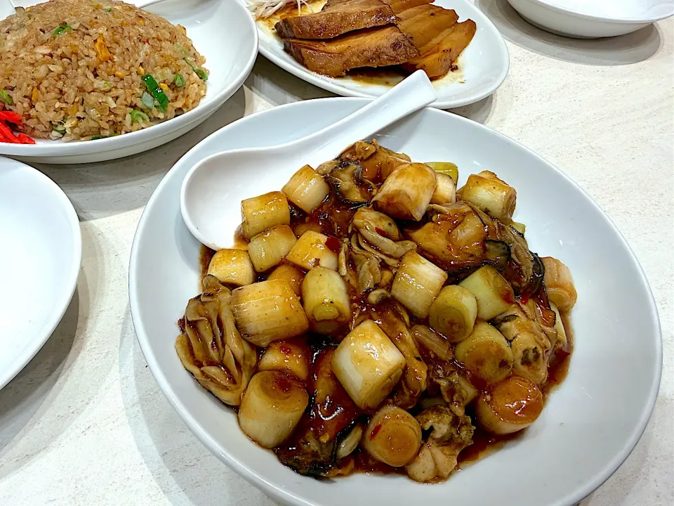 牡蠣とネギ炒め|マハロ菊池さん