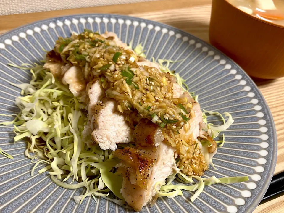 蒸し鶏|もちまるさん