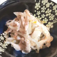 蒸し鶏ともやしの胡麻ダレサラダ| 光牙さん