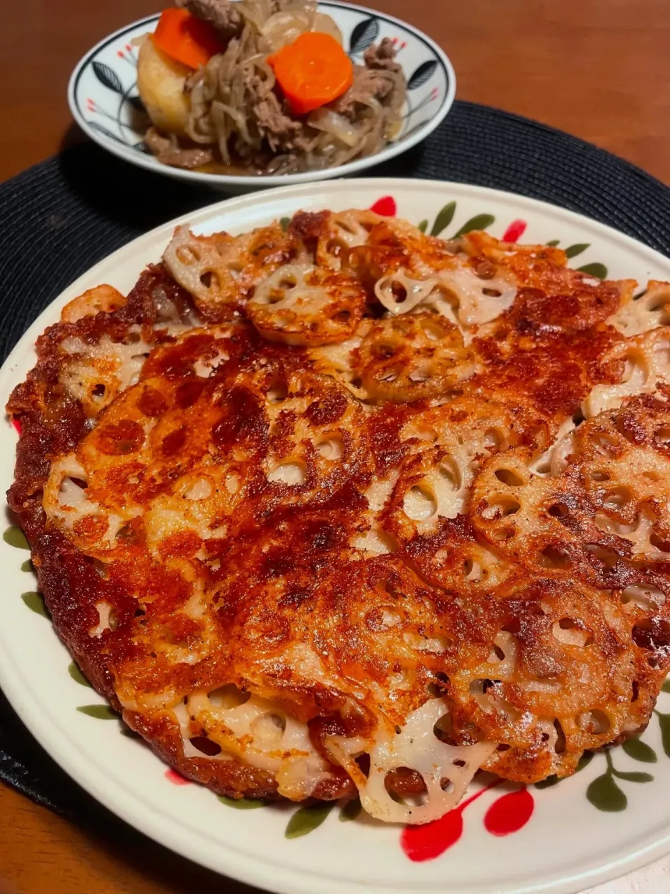 今夜は蓮根のガレット|めんちゃんさん