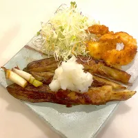 茄子の肉巻き＆エビフライ| meixuziさん