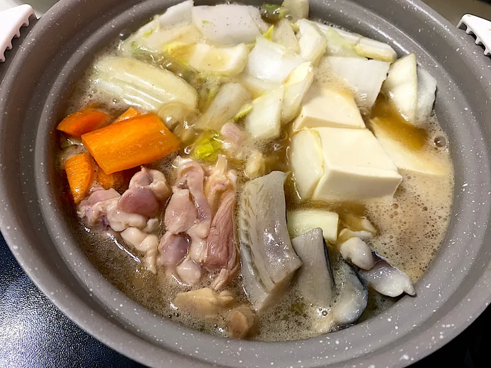 ごった煮鍋|単身赴任のっちさん