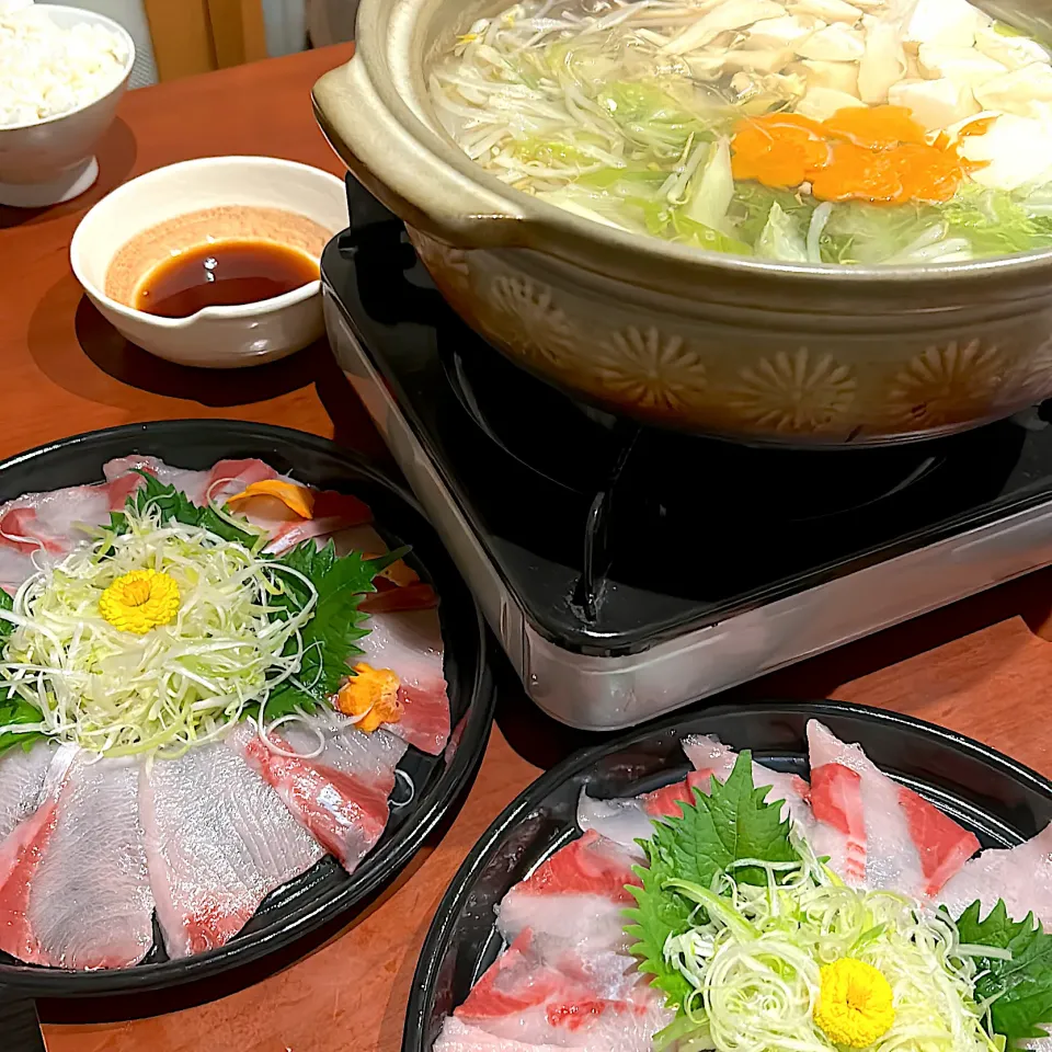 寒い夜は鰤しゃぶ🍲|mokoさん