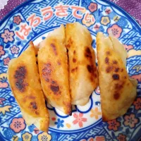 餃子の皮でアップルパイ|よっちびやばんぶーさん