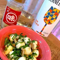 バジルモッツァ😋🥂💕✨