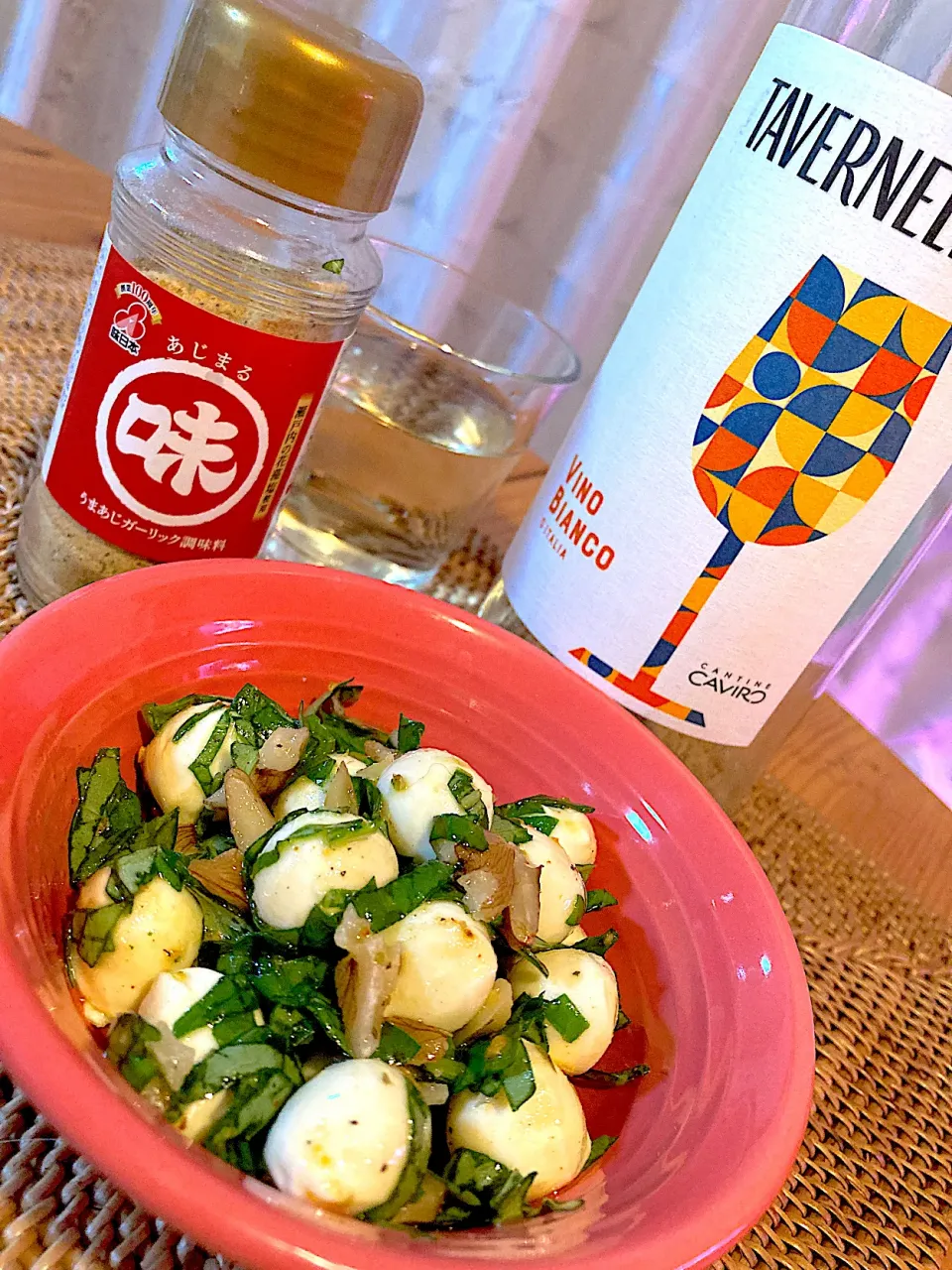 バジルモッツァ😋🥂💕✨|アイさん